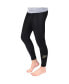 Women's Black Purdue Boilermakers Fleece Leggings