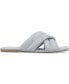 ფოტო #2 პროდუქტის Women's Divyah Crisscross Puff Flat Sandals