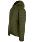 Men's Sherpa Lined Hooded Puffer Jacket