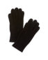Фото #1 товара Amicale Cashmere Gloves Women's Black Ns