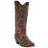 Фото #2 товара Corral Boots Glitter Studded Snip Toe Cowboy Womens Brown Casual Boots E1508