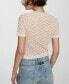 ფოტო #7 პროდუქტის Women's Jersey Knitted Jumper