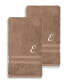 Фото #1 товара Textiles Turkish Cotton Personalized Denzi Towel Set, 3 Piece