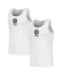 Men's White Chicago Cubs Two-Pack Tank Top