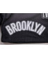 Фото #5 товара Men's Black, Gray Brooklyn Nets Ombre Mesh Shorts