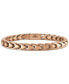 ფოტო #1 პროდუქტის Rose Gold-Tone IP Stainless Steel Link Bracelet