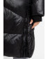 ფოტო #3 პროდუქტის Women's Longline Hooded Puffer Coat