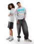 Фото #3 товара New Era unisex Miami Dolphins sweatshirt in grey marl