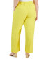 Фото #2 товара Plus Size 100% Linen Pants, Created for Macy's