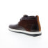 Фото #11 товара English Laundry Adderley ELB2038 Mens Brown Leather Lace Up Chukka Boots
