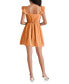 ფოტო #2 პროდუქტის Women's Astra Cotton Voile Mini Dress