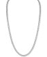 Cubic Zirconia (4mm) Tennis Necklace 22" (Also in Black Spinel), Created for Macy's