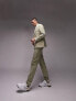 Фото #1 товара Topman slim suit trousers in light khaki