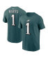 Фото #2 товара Men's Jalen Hurts Midnight Green Philadelphia Eagles Player Name and Number T-shirt