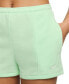 ფოტო #9 პროდუქტის Women's Sportswear Chill Terry High-Waisted Slim 2" French Terry Shorts