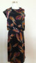 Фото #1 товара Платье женское Ellen Tracy с вставками из искусственной кожи Горчично-фиолетово-коричневое S