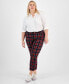 Фото #4 товара Женские брюки Tommy Hilfiger Tribeca Skinny Plus Size