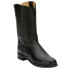 Фото #35 товара Justin Boots Cora Round Toe Cowboy Womens Black Dress Boots L3703