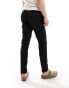 Фото #2 товара Brave Soul cotton twill trousers with elasticated waist in black