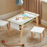 Kindertisch mit 2 Stühlen KMB92-GR