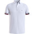 Фото #1 товара TOMMY HILFIGER Monotype Flag Cuff Slim Fit short sleeve polo