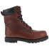 Фото #1 товара Iron Age Hauler 8In Composite Toe Work Mens Brown Work Safety Shoes IA0180