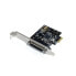 StarTech.com 2S1P PCI Express Serial Parallel Combo Card with Breakout Cable - PCIe - Parallel - Serial - Low-profile - RS-232 - Black - Silver - CE - FCC - REACH