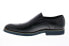 Carrucci KS511-12 Mens Black Leather Loafers & Slip Ons Casual Shoes 8.5