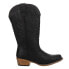 Фото #1 товара Roper Riley Cord Embroidered Snip Toe Cowboy Womens Black Casual Boots 09-021-1