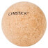 Массажный шар для мышц GYMSTICK Active Fascia Ball Cork Бежевый, 6.5 - фото #1