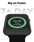 ფოტო #6 პროდუქტის Unisex Air 4 Jillian Michaels Black Silicone Strap Smartwatch 46mm