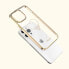Фото #6 товара Чехол для смартфона Kingxbar с кристаллами Wish Series, золотой, iPhone 14 Plus