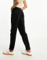 ASOS DESIGN Tall high rise relaxed mom jeans in black