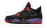 Фото #3 товара Кроссовки Nike Air Jordan 4 Retro Raptors (Черный)