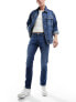 Фото #1 товара Jack & Jones Glenn slim jean in mid blue wash