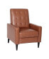 Фото #1 товара Darcy Recliner Chair Mid-Century Modern Tufted Upholstery Ergonomic Push Back Living Room Recliner