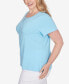 Plus Size Feeling The Lime Short Sleeve Top
