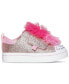 Фото #4 товара Girl's Toddler Twinkle Toes: Twi-Lites 2.0 Tutu Cute Fastening Strap Casual Sneakers from Finish Line