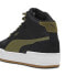 Фото #6 товара Puma CA Pro Mid Trail 39327801 Mens Black Nylon Lifestyle Sneakers Shoes