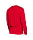Фото #2 товара Men's Red Philadelphia 76ers 2023/24 City Edition Long Sleeve T-shirt