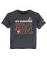 Toddler Boys and Girls Anthracite San Francisco 49ers 2023 NFC Champions Locker Room Trophy Collection T-shirt