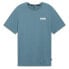 Фото #1 товара Puma Essential Small Crew Neck Short Sleeve T-Shirt Mens Blue Casual Tops 847225