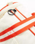 Фото #4 товара Nike Heritage duffel bag in off white and red