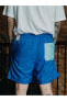 Фото #4 товара Sportswear Men's Woven Flow Shorts Blue Havuz ve Günlük Stil Astarlı Şort