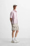 FADED CARGO BERMUDA SHORTS