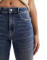 Pimkie straight leg jeans in mid blue wash