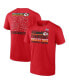 Фото #1 товара Men's Red Kansas City Chiefs Super Bowl LVII Champions Signature Roster T-shirt
