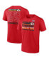 Men's Red Kansas City Chiefs Super Bowl LVII Champions Signature Roster T-shirt