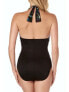 Фото #2 товара Magicsuit 263594 Women's Cobra Jenn One-Piece Halter Swimsuit Size 12
