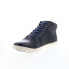 Фото #4 товара English Laundry Jameson EL2585H Mens Blue Leather Lifestyle Sneakers Shoes 13